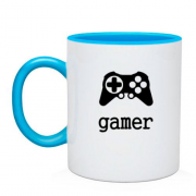 Чашка Gamer с джойстиком