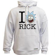Худи без начісу Rick And Morty - I Love Rick