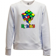 Детский свитшот без начеса Кубик-Рубик (Rubik's Cube)