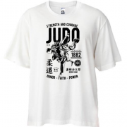 Футболка Oversize Judo постер