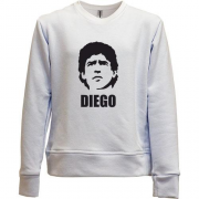 Детский свитшот без начеса Diego Maradona