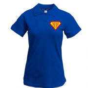 Жіноча футболка-поло Супер-мама 3