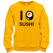 Свитшот Я люблю суши
