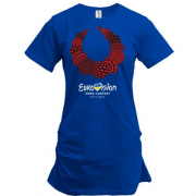 Подовжена футболка Eurovision Ukraine (з намистом)