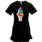 Подовжена футболка Gourmet ice-cream