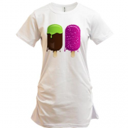 Подовжена футболка Ice Cream Two