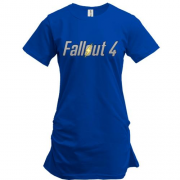 Подовжена футболка Fallout 4 Лого
