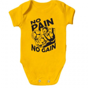 Детское боди No pain - no gain (2)