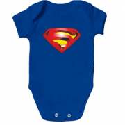 Дитячий боді з лого Супермэна