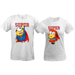 Парні футболки Супер міньйони