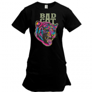 Подовжена футболка Bad Cat