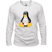 Лонгслив с пингвином Linux