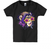 Детская футболка с обезьяной звездой