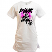 Подовжена футболка Pink is not dead