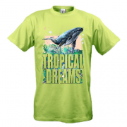 Футболка з китом "tropical dreams"