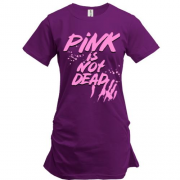 Подовжена футболка Pink is not dead (1)