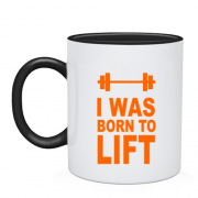 Чашка I was born to lift