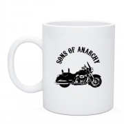 Чашка Sons of Anarchy с мотоциклом