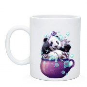 Чашка "Панда купается"