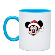 Чашка Santa Mickey