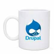 Чашка с логотипом Drupal