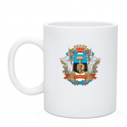 Чашка с гербом города Донецк