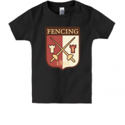 Детская футболка Fencing