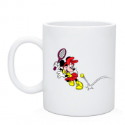 Чашка Minie Mouse теннис
