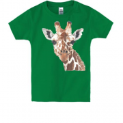 Детская футболка с жирафом