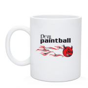 Чашка Devil paintball