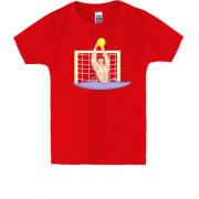 Детская футболка с вратарём водного поло