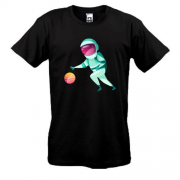 Футболка  з космонавтом баскетболістом