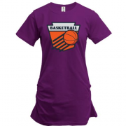 Подовжена футболка з логотипом Basketball