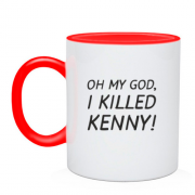 Чашка Oh my god, i killed Kenny