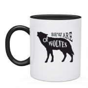 Чашка beware of wolves