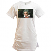 Подовжена футболка з Бетховеном