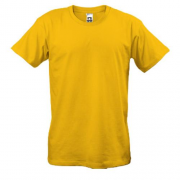 Мужская желтая  футболка "ALLAZY"