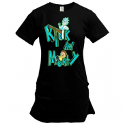 Подовжена футболка Rick and Morty (3)