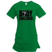 Подовжена футболка з Арні "Body building"