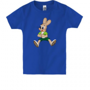 Дитяча футболка з веселим зайцем (Ну постривай!)