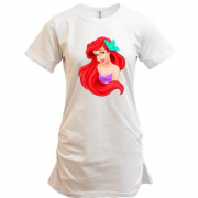 Подовжена футболка з діснєєвською русалочкой (1)