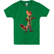 Детская футболка с лисом из Зверополиса