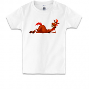 Детская футболка с конем Юлием