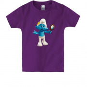 Детская футболка со Смурфиком
