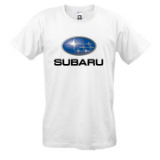 Футболка з логотипом Subaru