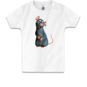 Детская футболка с мышонком Реми