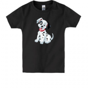 Детская футболка с далматинцем щенком