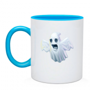 Чашка с летающим призраком