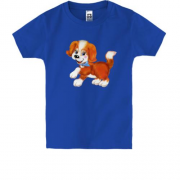 Детская футболка с милой собакой