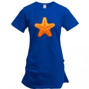 Подовжена футболка з морською зіркою